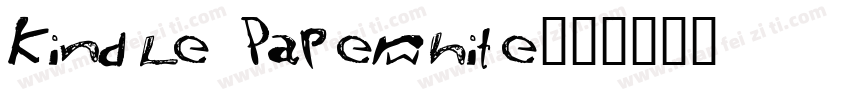 Kindle Paperwhite字体转换